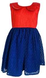 Brown Lace Frock